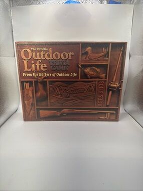 Vintage 1985 The Official Outdoor Life Trivia Game Complete First Edition 6225